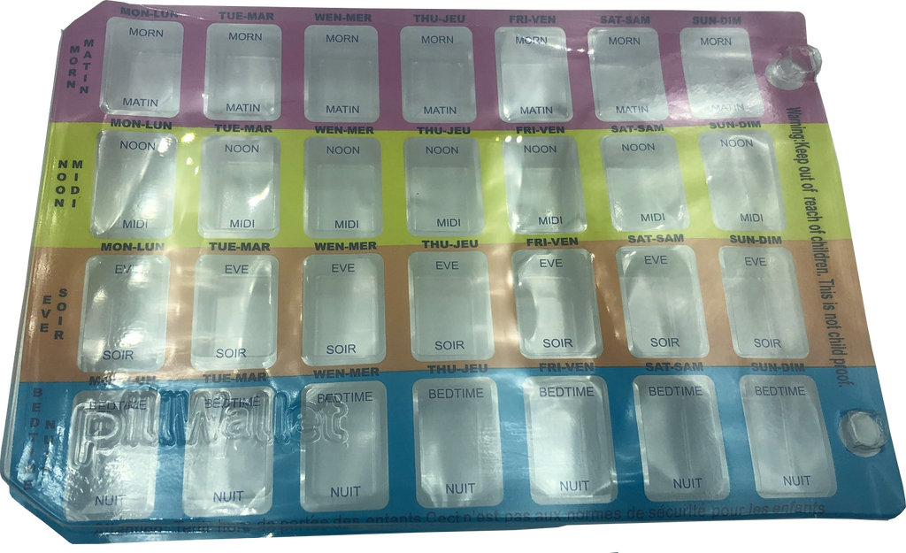 Pill Wallet Blister Pack