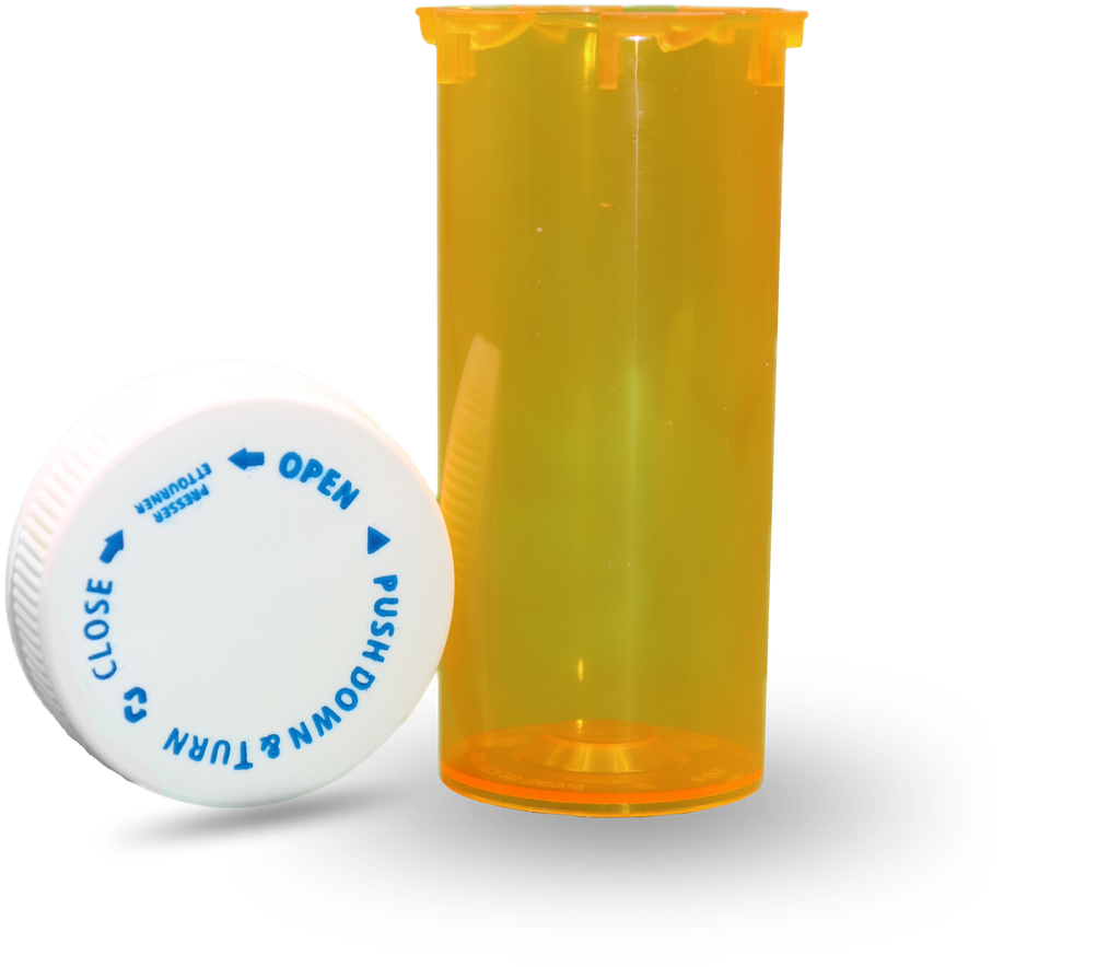 8DR Vials Caps Off