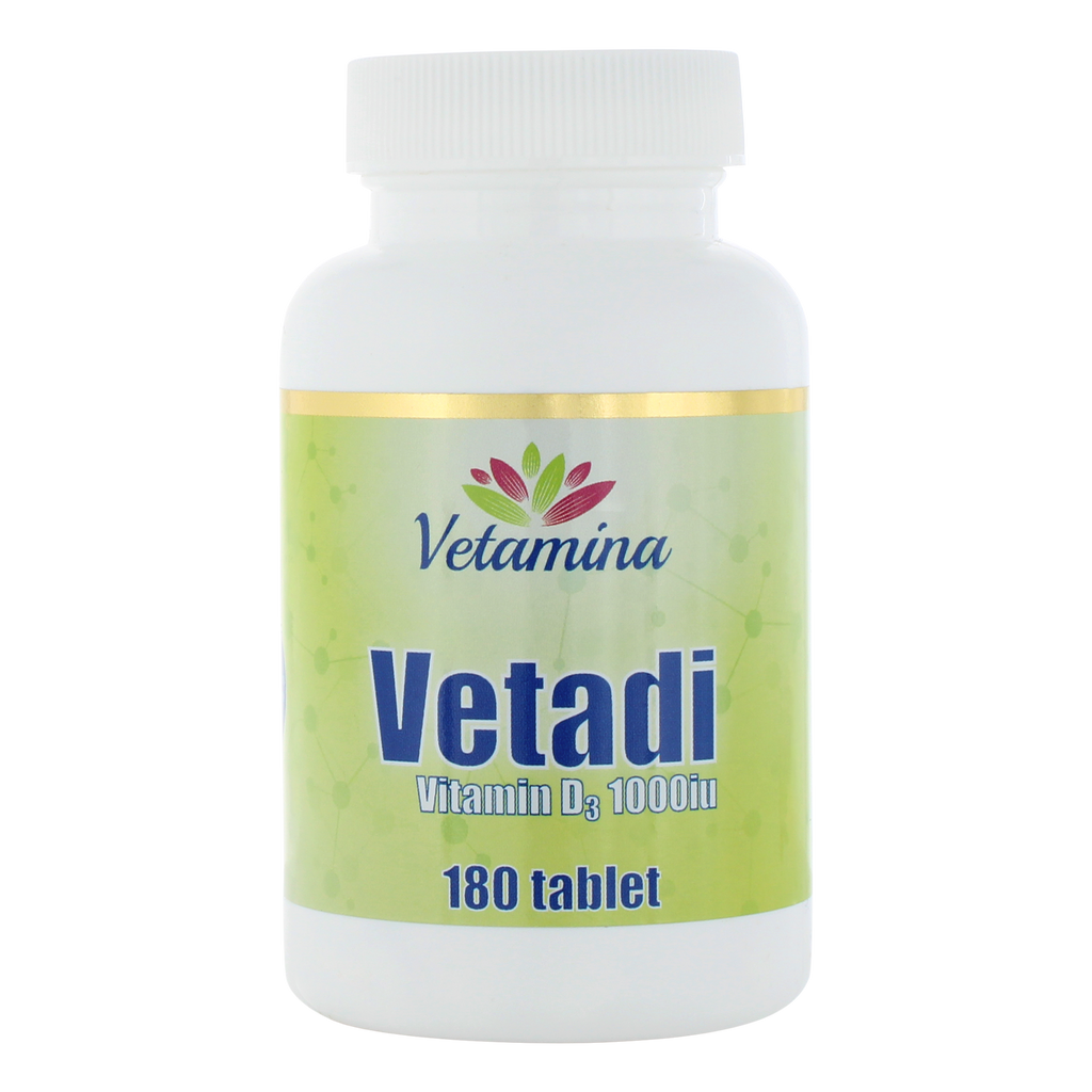 VETADI Vitamin D3 1000 IU